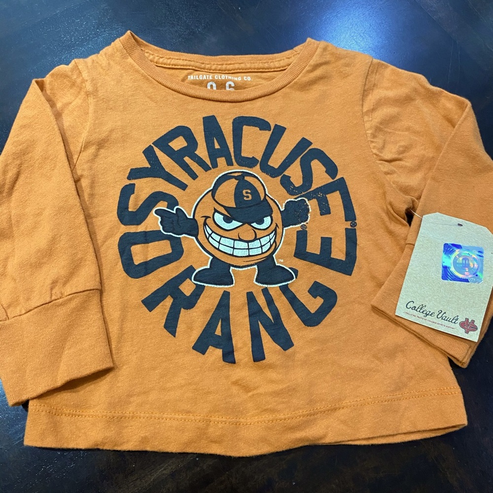 Syracuse Mascot Infant Tee Long Sleeve